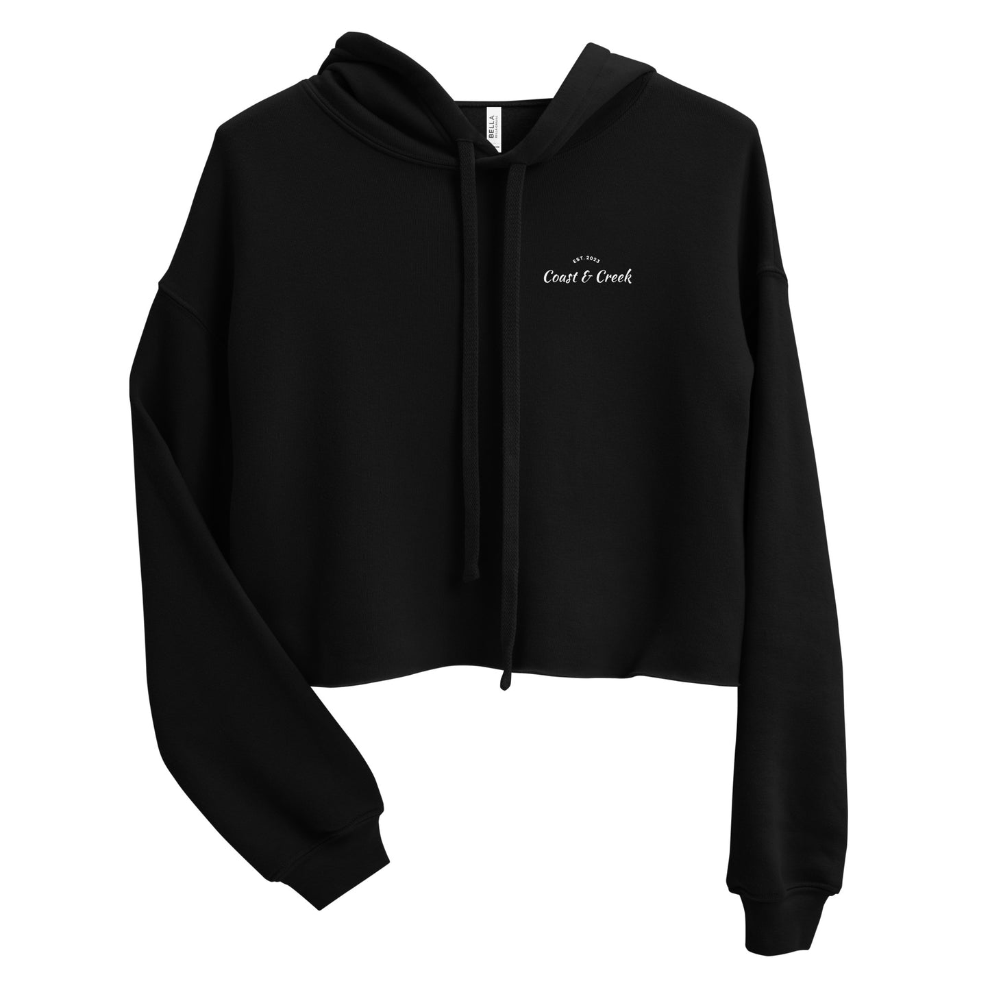 Women's Crop Hoodie Logo