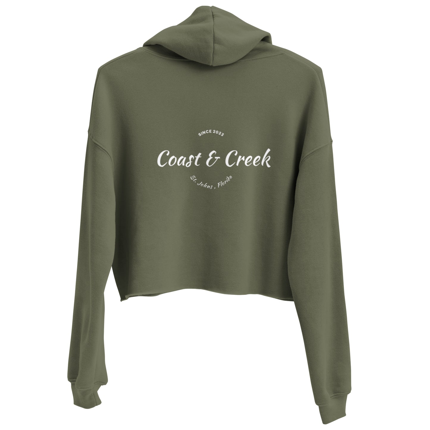 Women's Crop Hoodie Logo