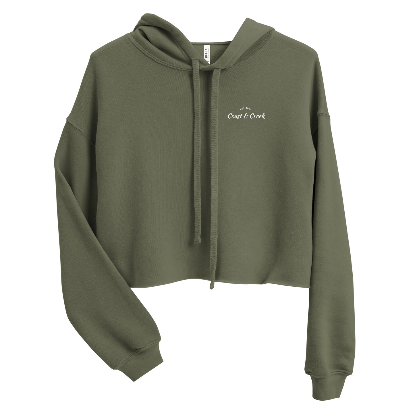 Women's Crop Hoodie Logo