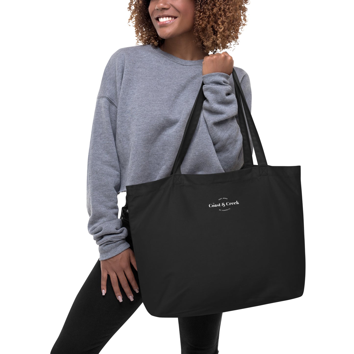 Large Nothing in this Bag Belongs to Me Organic Tote