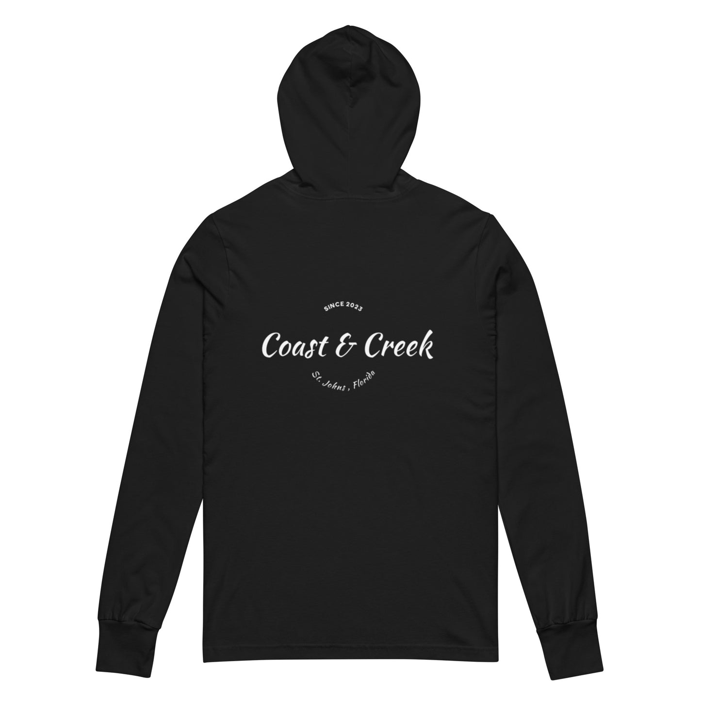 Adult Unisex Logo Hooded long-sleeve Tee