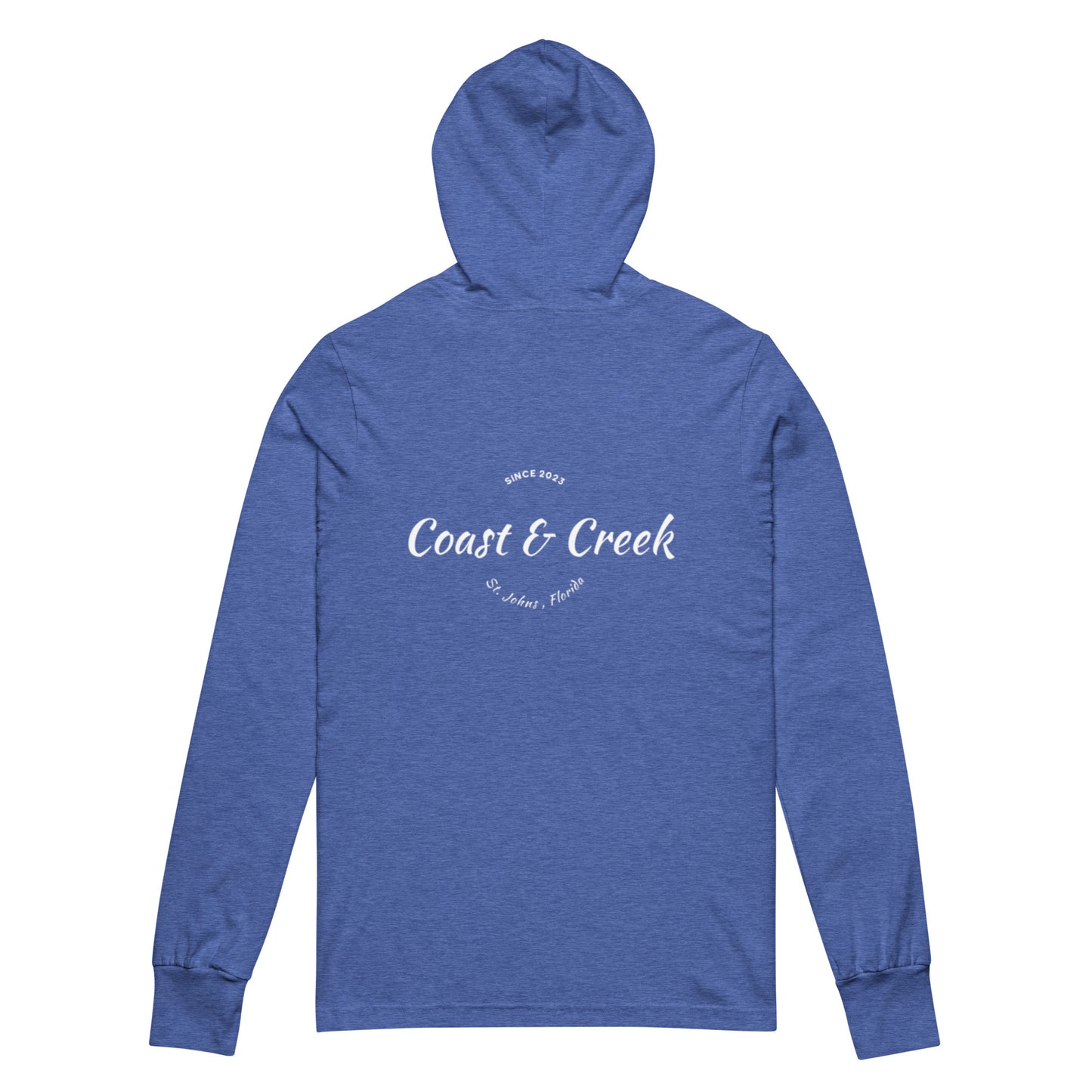 Adult Unisex Logo Hooded long-sleeve Tee