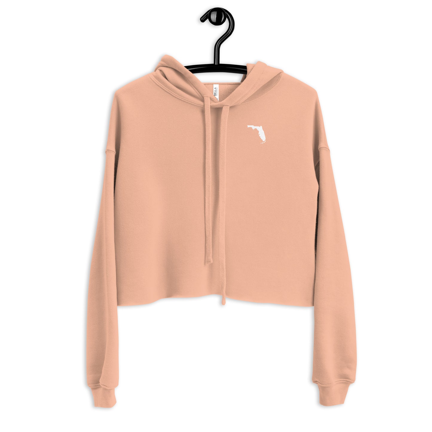 Women's Round Wave Crop Hoodie
